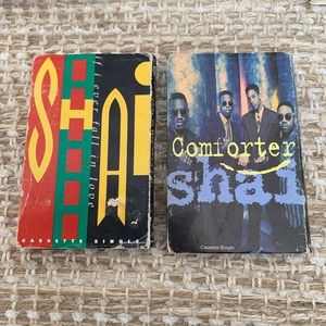 Lot Of 2 Cassette Singles By Shai - If I Ever Fall In Love & Comforter.